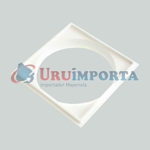 MARCO PARA REJILLA 10X10CM BLANCO GRAP 2502