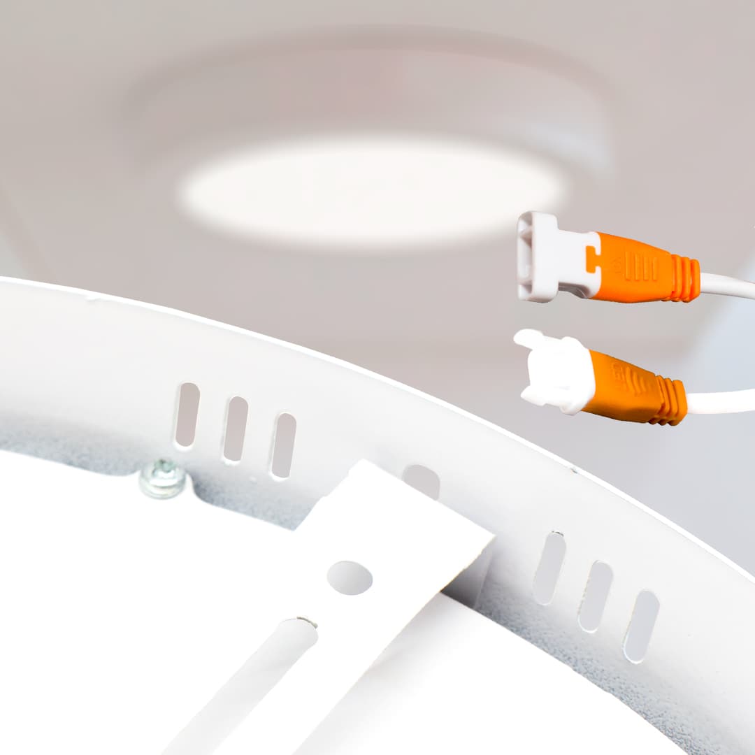 PLAFON 24W REDONDO LUZ FRIA LED LIFE LH-1783 - Imagen 4