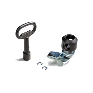 CIERRE TRIÁNGULO PARA CANDADO + LLAVE ZAMAK 8 48501 IDE