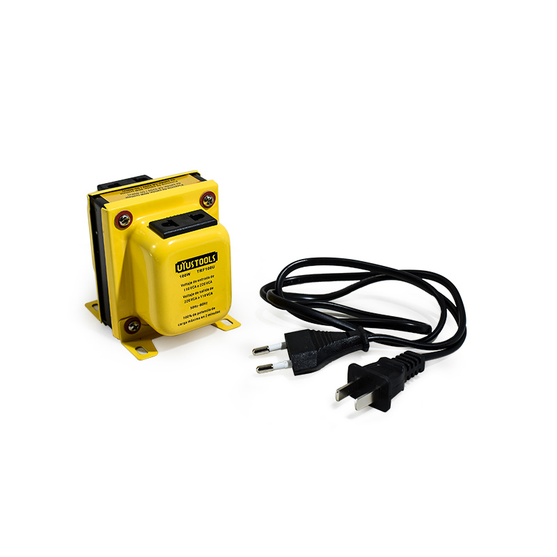 TRANSFORMADOR 100W 220V-110V UYUSTOOLS TRF100U - Imagen 2