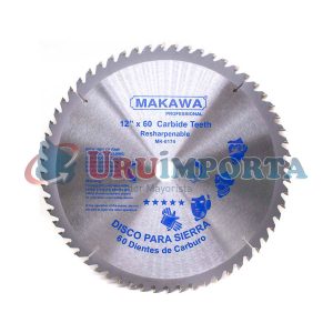DISCO CORTE MADERA 12″ 60D MAKAWA MK-0174