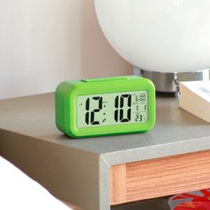 RELOJ DESPERTADOR RECTANGULAR LUMINOSO KK-9830