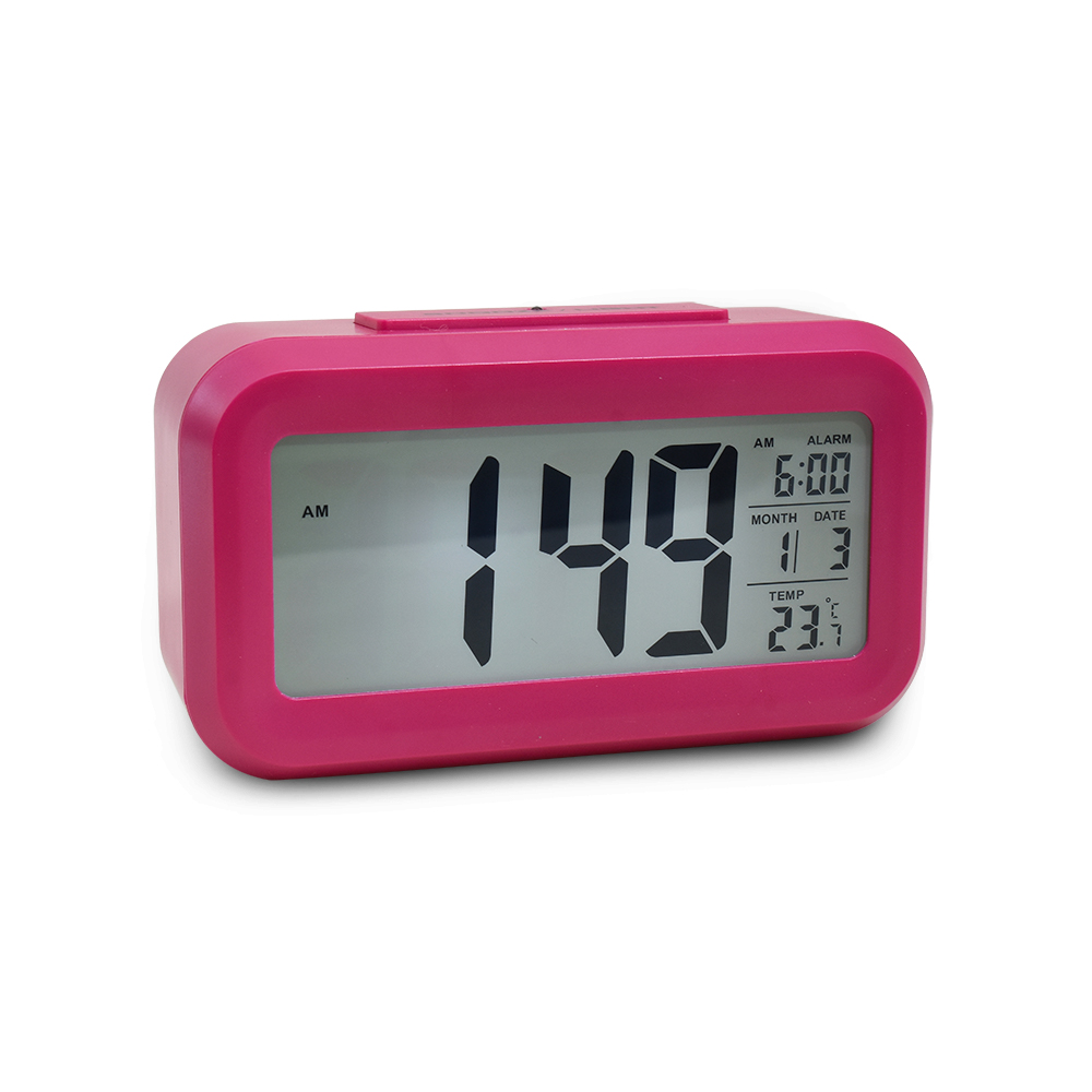 RELOJ DESPERTADOR RECTANGULAR LUMINOSO KK-9830 - Imagen 6