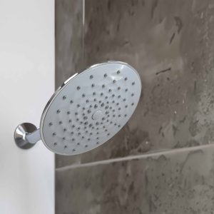 ROSETA REDONDA 15CM CROMADA PARA DUCHA LH-3303