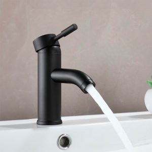 CANILLA NEGRA MONOCOMANDO BAJA ITALOMIX LH-3254