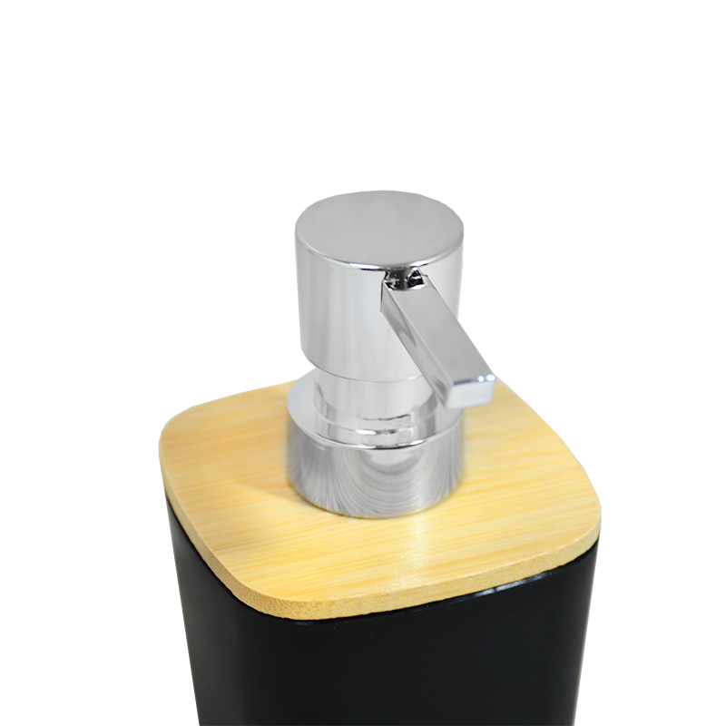 SET DE BANO 6PZ NEGRO PREMIUM LH-3651 - Imagen 6