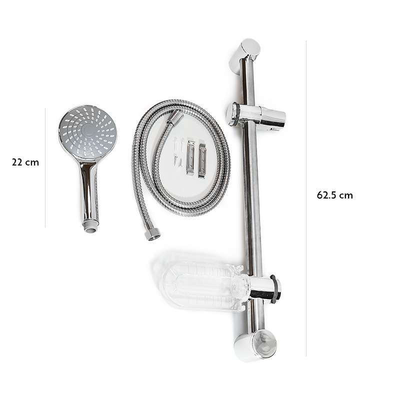 BARRAL DE DUCHA CON DUCHERO PUNTOS BLANCOS LH-3289 - Imagen 5