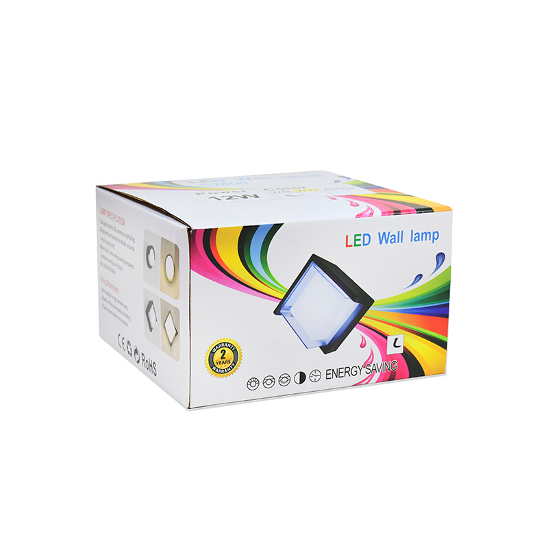 APLIQUE LED NEGRO CUADRADO 5W LH-3479 - Imagen 8