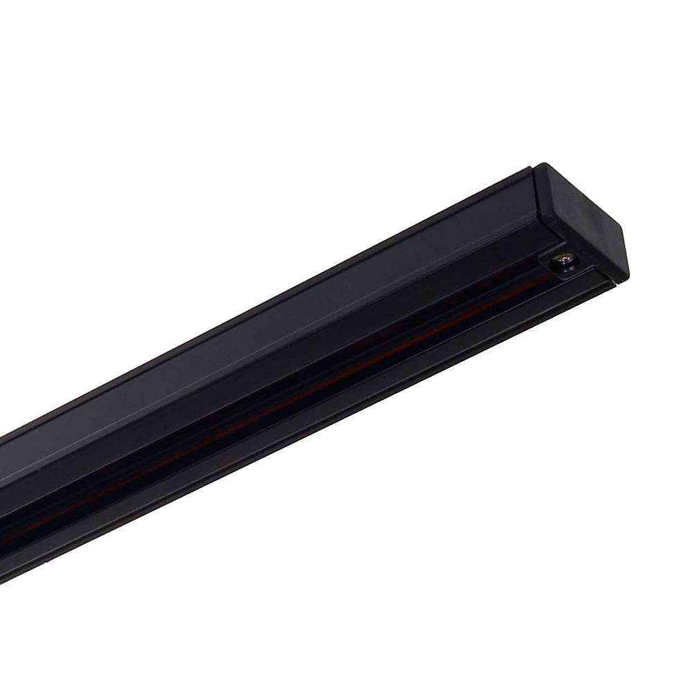 RIEL 3 METROS NEGRO PARA LUMINARIA LED LH-3489 - Imagen 3