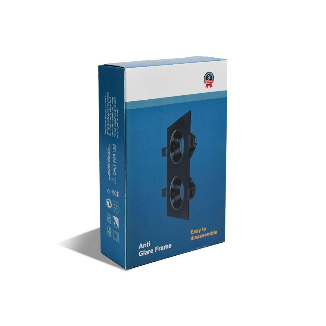 SOPORTE NEGRO PARA 2 DICROICA LH-3508 - Imagen 6