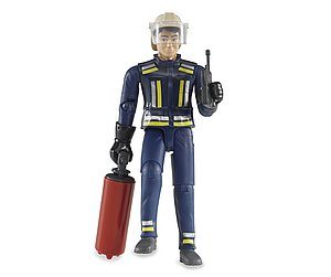 BOMBERO CON ACCESORIOS BRUDER 60100