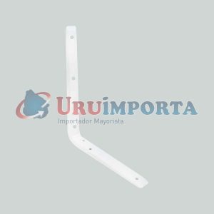 MENSULA REFORZADA 30CM X 25CM COLOR BLANCO LH-1638