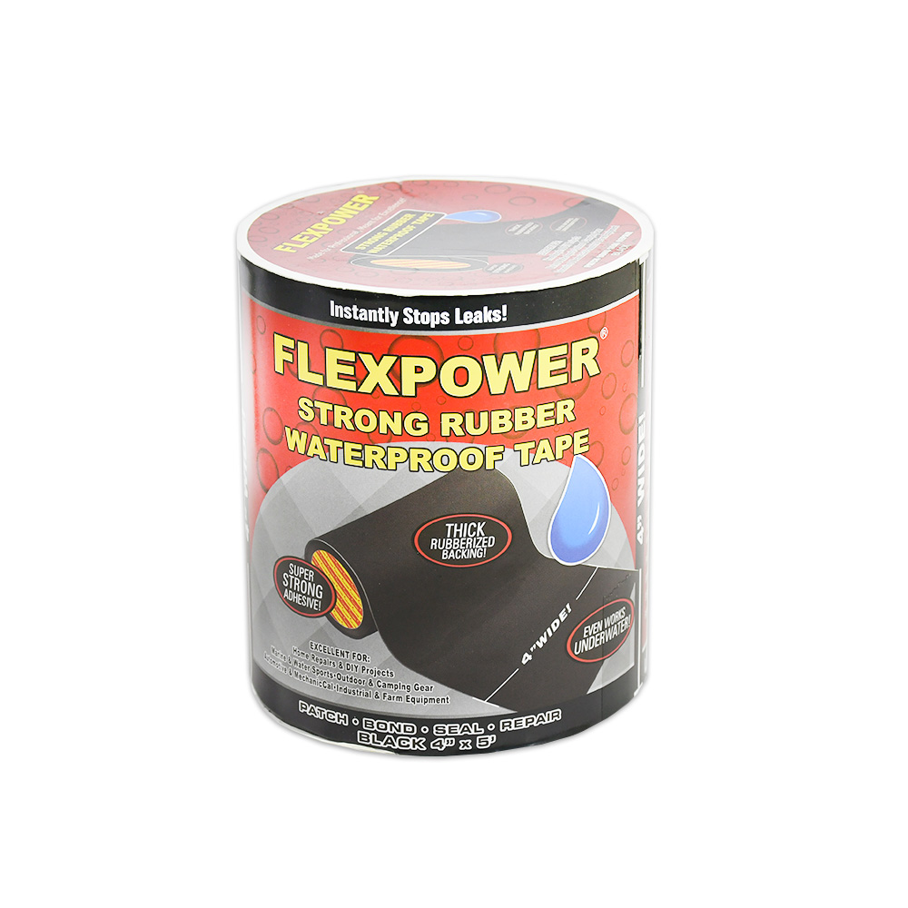 CINTA FLEX NEGRA 10CM X 15M FLEXPOWER LH-4284 - Imagen 4
