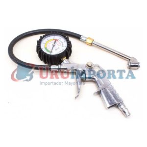 PISTOLA DE AIRE CON MANOMETRO EN BLISTERS LH-637