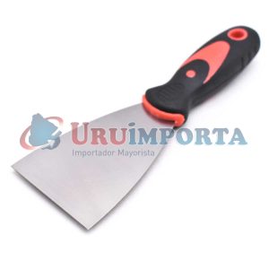 ESPATULA METALICA 3″ M/GOMA BICOLOR LH-1310