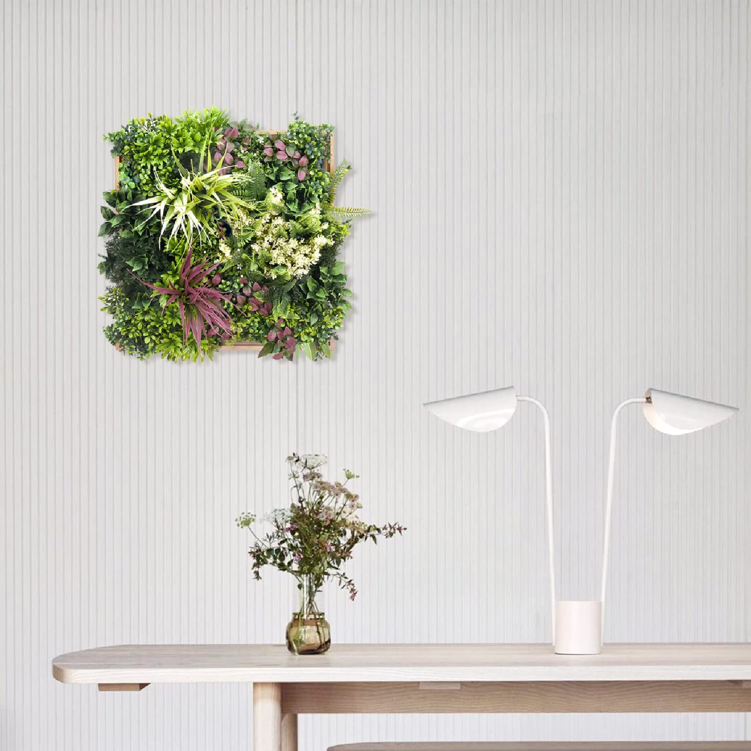 Jardin Vertical Marco Maldivas. 50 cm x 50 cm. Bonerva - Imagen 2