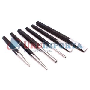 PUNTAS Y CINCEL 6PZ C/ESTUCHE UYUS CNP601