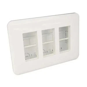 PUESTO DE TRABAJO EMPOTRAR 3×4 MODULOS BLANCO MATE 83402 SBM EFAPEL