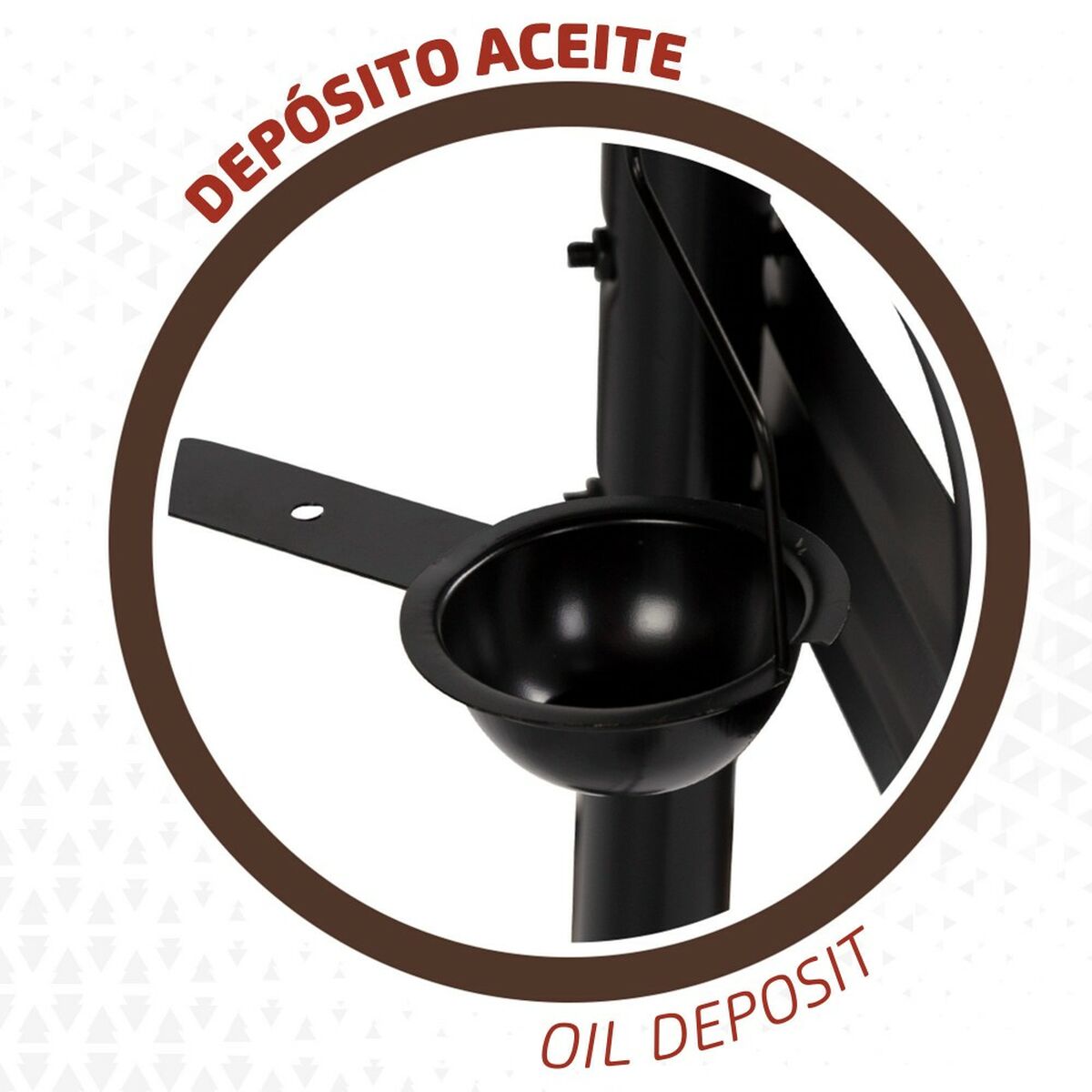 Barbacoa de Carbón con Ruedas Aktive Acero Plástico Metal esmaltado 106 x 106 x 61 cm Negro - Imagen 5