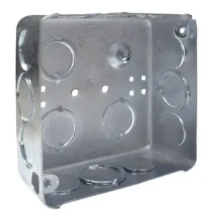 CAJA 4 x 4 GALVANIZADA