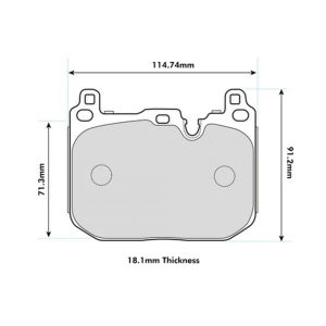 Pastillas de freno delanteras Pro Race – PBS Brakes