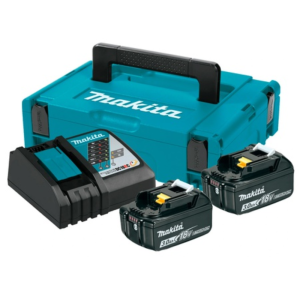 Makpac 2 x 3.0 Ah 18V LXT 197952-5 BL1830B + Cargador Simple Rápido