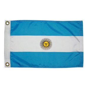 TAYLOR MADE, BANDERA DE ARGENTINA 12″ X 18″