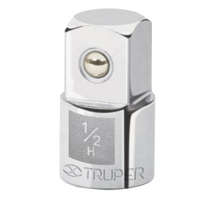 Adaptador para matraca de cuadro 1/2″ a cuadro 3/4″, Truper A-5653 13426