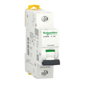 Miniature Circuit Breaker – Acti 9 iC60N – 1P – 3 A – 10 kA – AC/DC