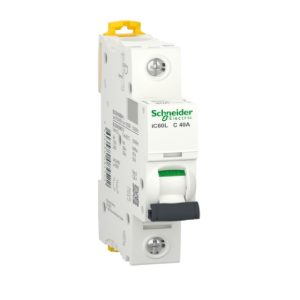 Miniature Circuit Breaker – Acti 9 iC60L – 1P – 40 A – 20 kA – AC/DC