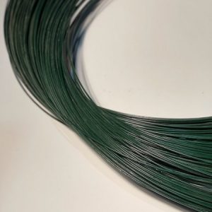 Alambre plastificado verde 5 kg