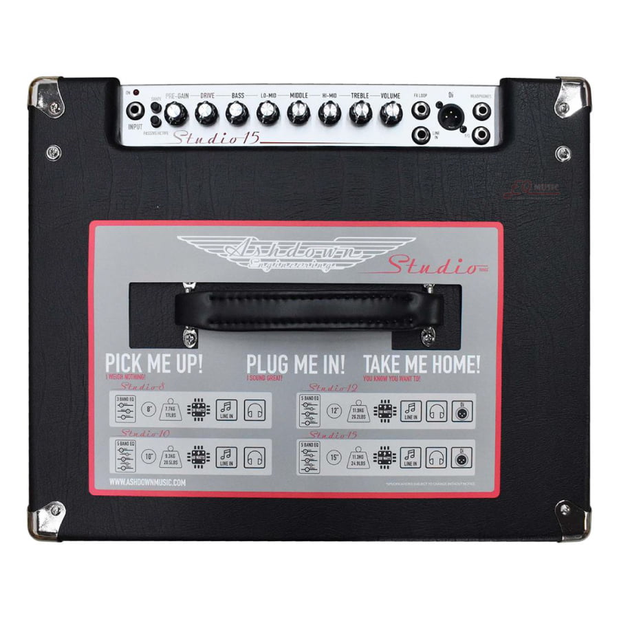 Amplificador Para Bajo Eléctrico 300w – Ashdown STUDIO-15 - Imagen 4