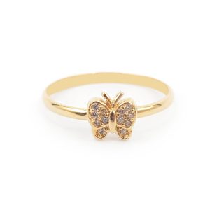 Anillo Tiny Mariposa Baby – Oro 18K