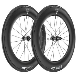 ARC 1400 DICUT DB85 WST 700c (29″) 22mm + CUBIERTA (Nuevo modelo 2025) CARBON PERFIL 85mm RUEDAS AERO DT SWISS