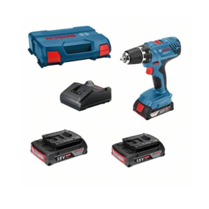 Atornillador a batería GSR 18V-21 + 3 Baterías GBA 18V 2.0Ah + Cargador GAL 18V-20