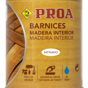Barniz Satinado Agua Interior