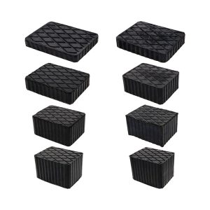 Base elevadora de goma 160x120mm