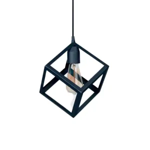 Colgante Cubo 1L 230 X 295Mm Negro