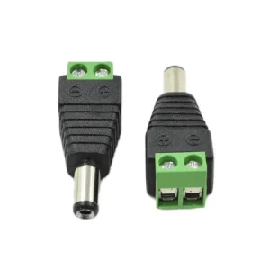 Conector 12V Con Bornera Macho