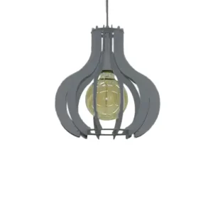 Colgante Loja 310 X 340Mm Gris