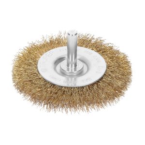 Carda circular 3″ alambre grueso para taladro, Truper CA-3 11570