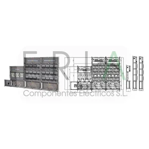 COLUMNA MODULAR 24 MONOFÁSICOS + 3 TRIFÁSICOS IBERDROLA
