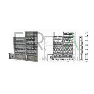 COLUMNA MODULAR 27 MONOFÁSICOS IBERDROLA