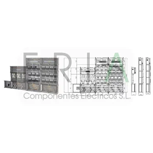 COLUMNA MODULAR 21 MONOFÁSICOS + 3 TRIFÁSICOS IBERDROLA