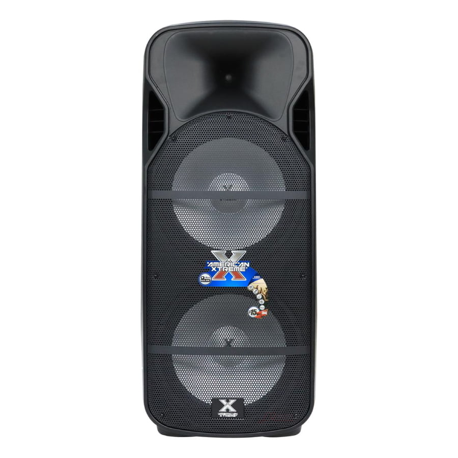 Caja Amplificada Doble Parlante 15″ – American Xtreme Impact15x