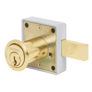 Cerradura para mueble, modelo 25, latón, Hermex CM-25L 43567