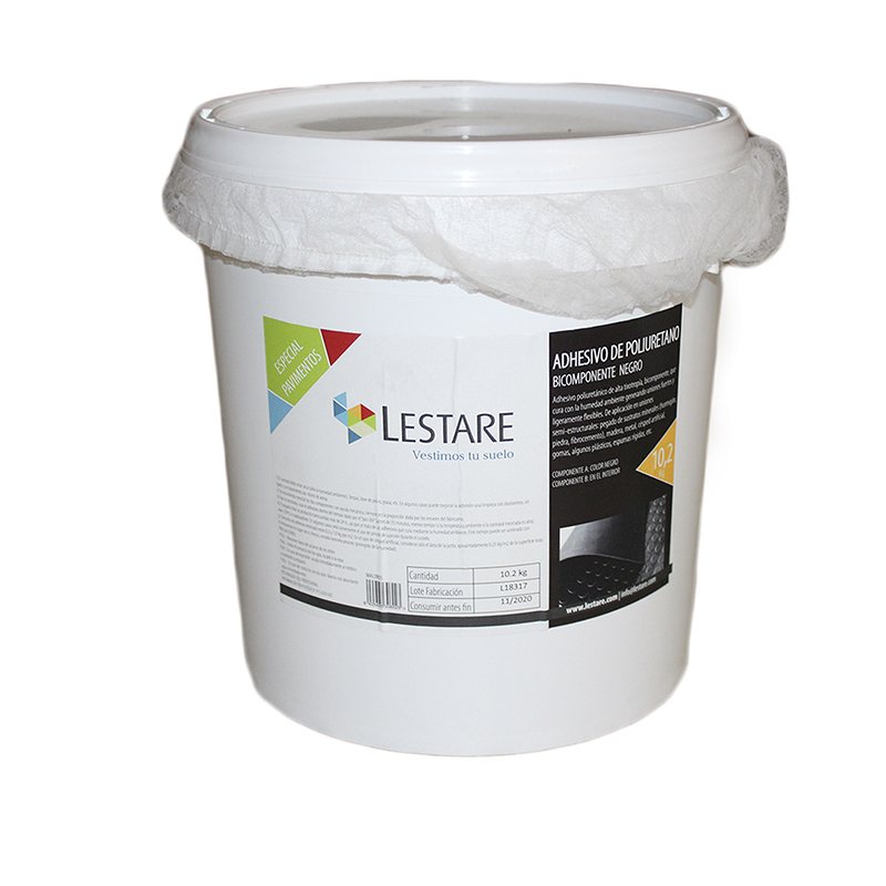 Lestare | Cola Bicomponente 10,2kg Negro