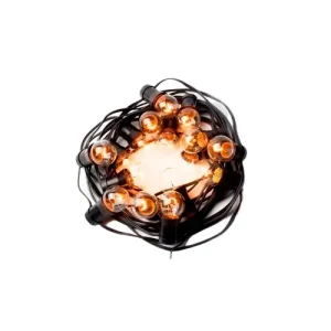 Combo Guirnalda 10Mts + 14 Lamparas Gota Halogena