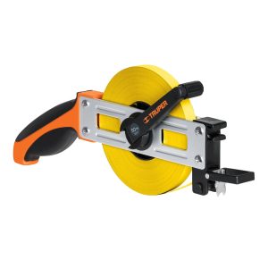 Cinta larga 50 m metálica, tipo cruceta, Truper CRUCE-50 12649