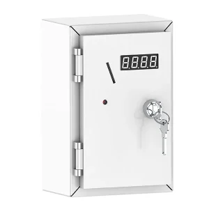 CONTADOR DE TIEMPO POR MONEDA CON PANTALLA CT MON 02M DINUY